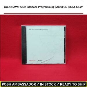 Oracle: AWT User Interface Programming (2000) CD-ROM, NEW